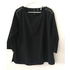 3/$25 H&M Stud Rockstud shirt top blouse, size 12